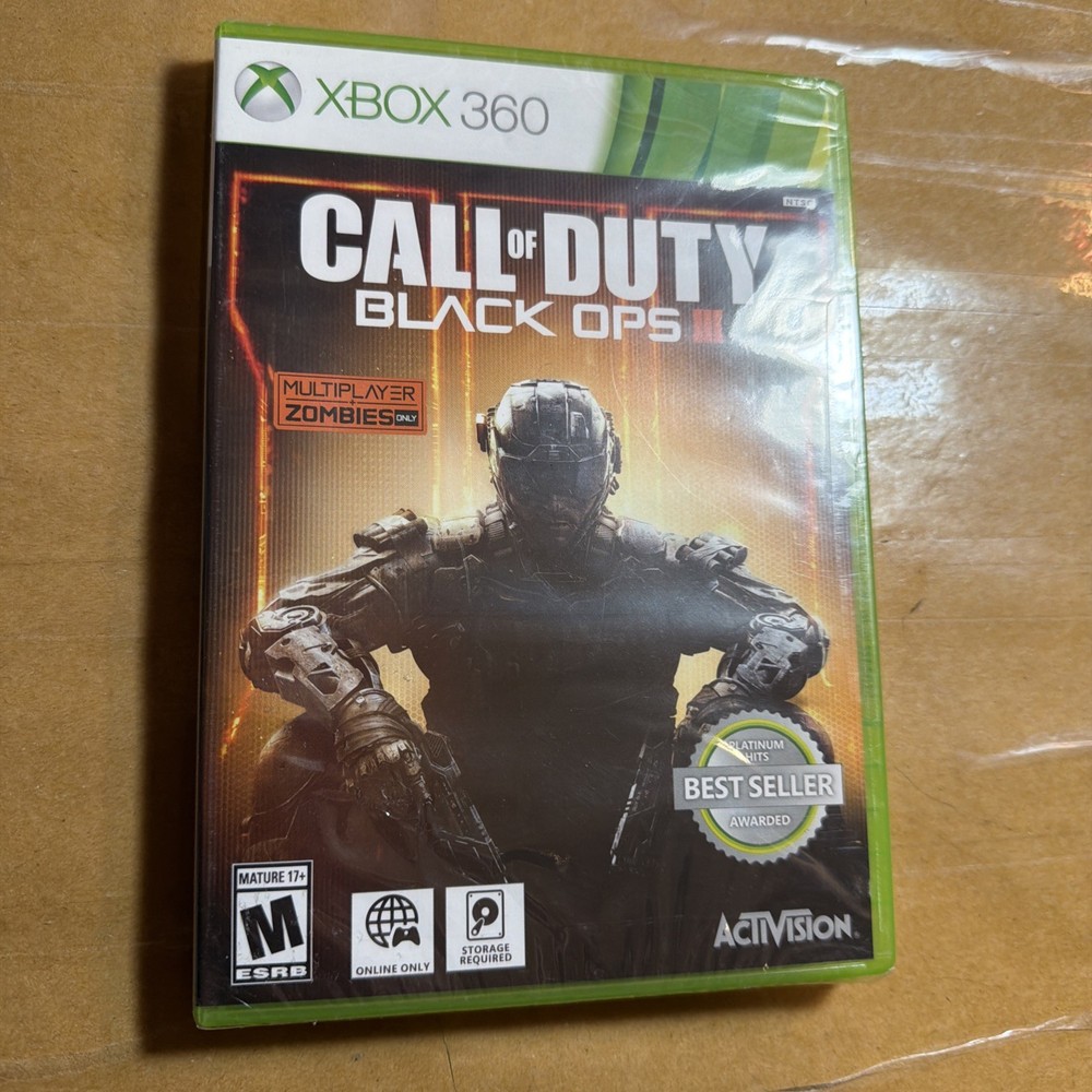 Call of Duty: Black Ops III (Xbox 360, 2015) - Brand New Factory Sealed!