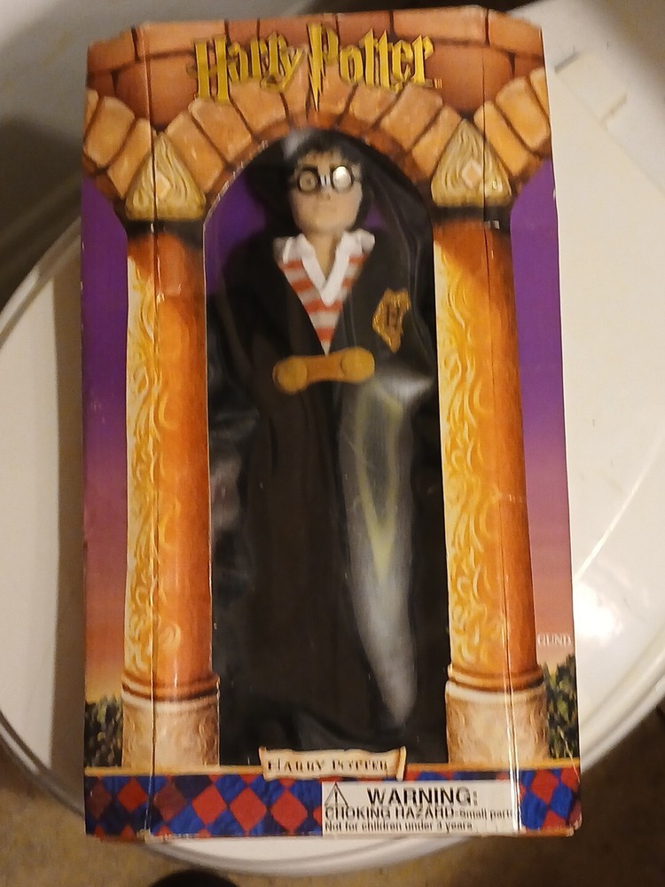 Harry Potter Action Figure Doll Gund 7045 2000 Posable Plush 12 Inch New in box