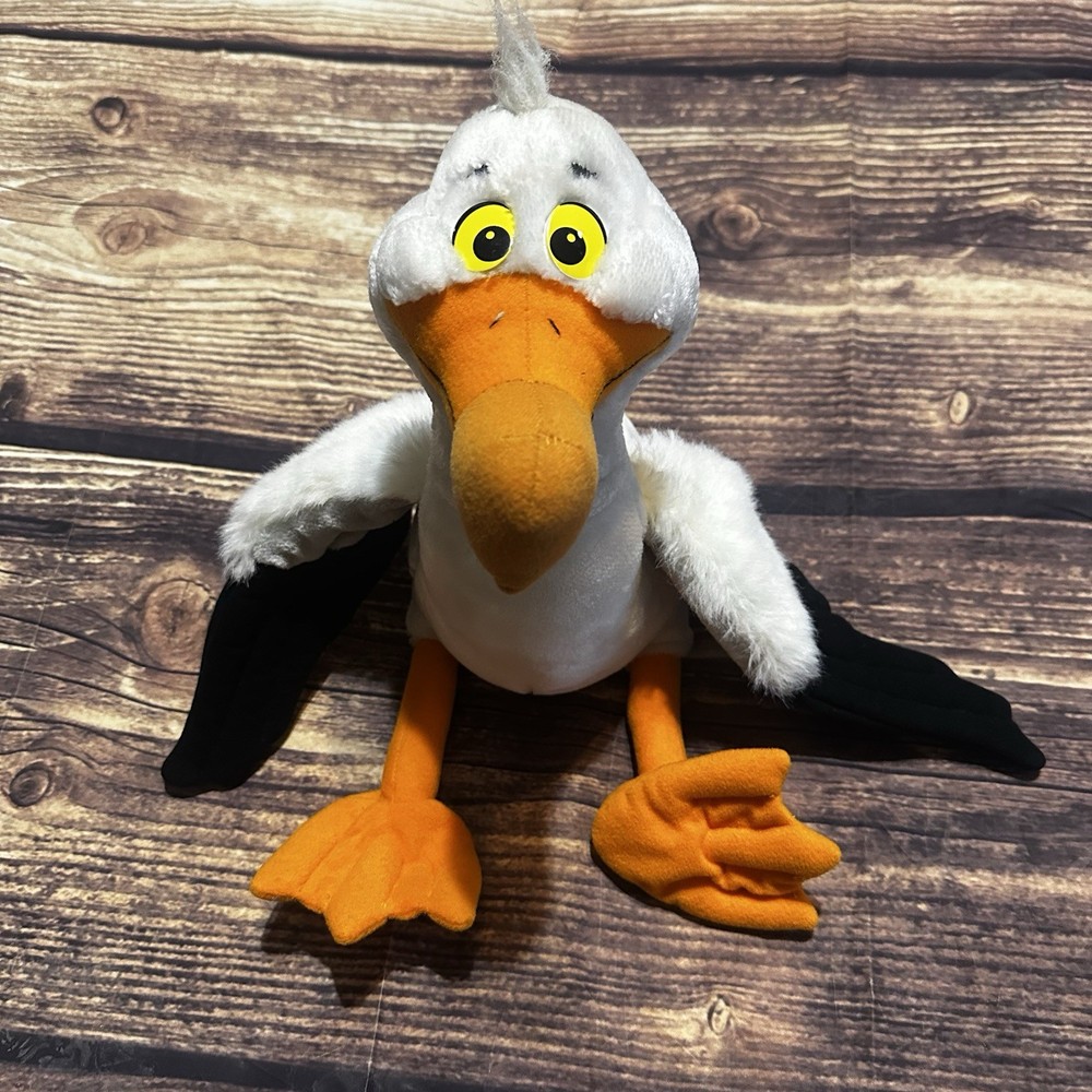 Vintage Disneyland Walt Disney The Little Mermaid Scuttle Seagull Plush 16 in
