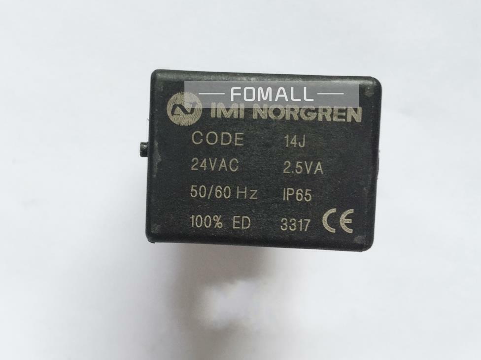 New for Norgren 14J Coil 24VAC 2.5va 50/60 hz ip65 1Pcs