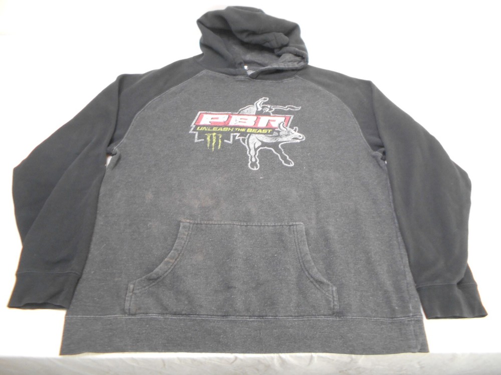 Monster Energy x PBR Men's L Professional Bull Riding Unleash The Beast Hoodie