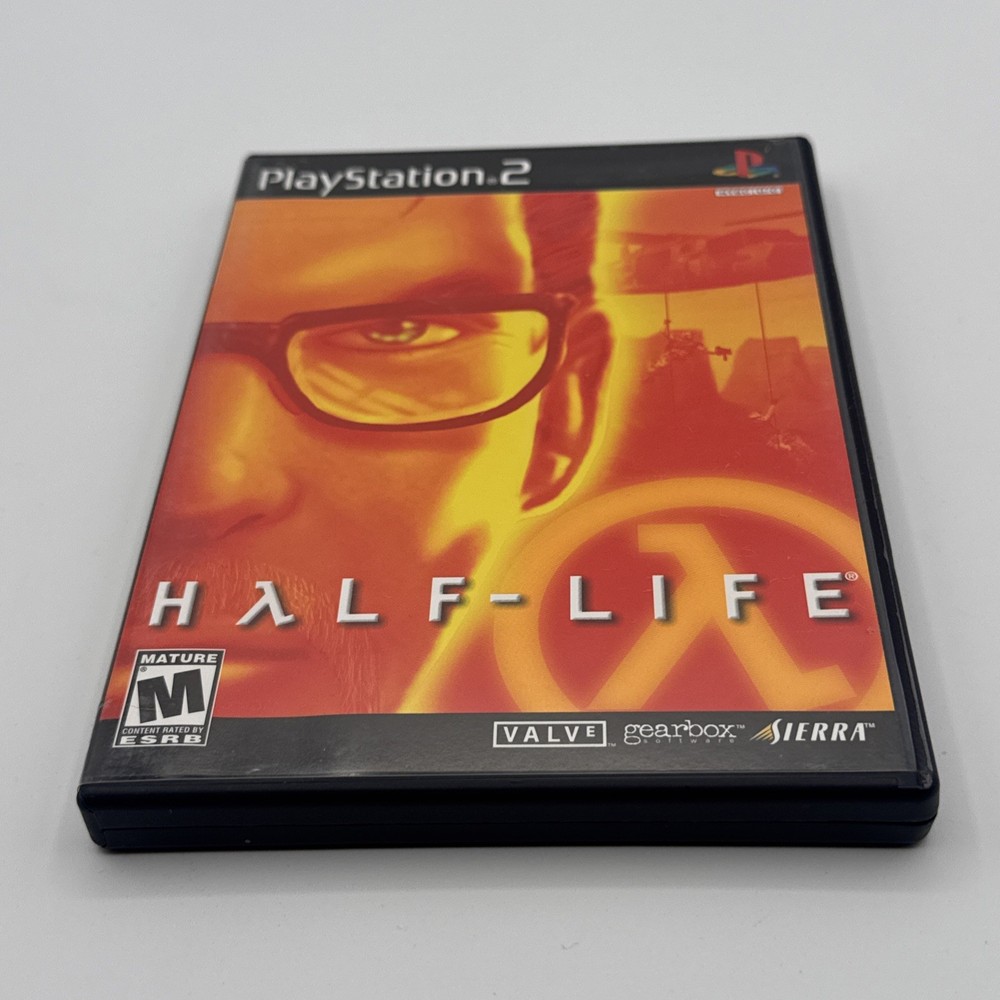 Half-Life (Playstation 2, PS2) Tested With Registration Card Complete CIB
