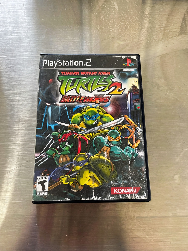 Teenage Mutant Ninja Turtles 2 Battle Nexus (Sony PlayStation 2, PS2)