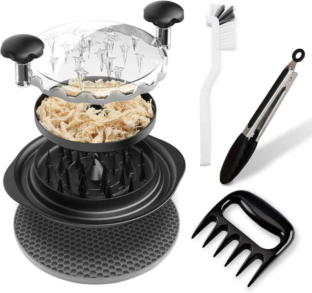 Chicken Shredder Meat Machine Large Chicken Tool Twist Visible Shredded Tool Kit