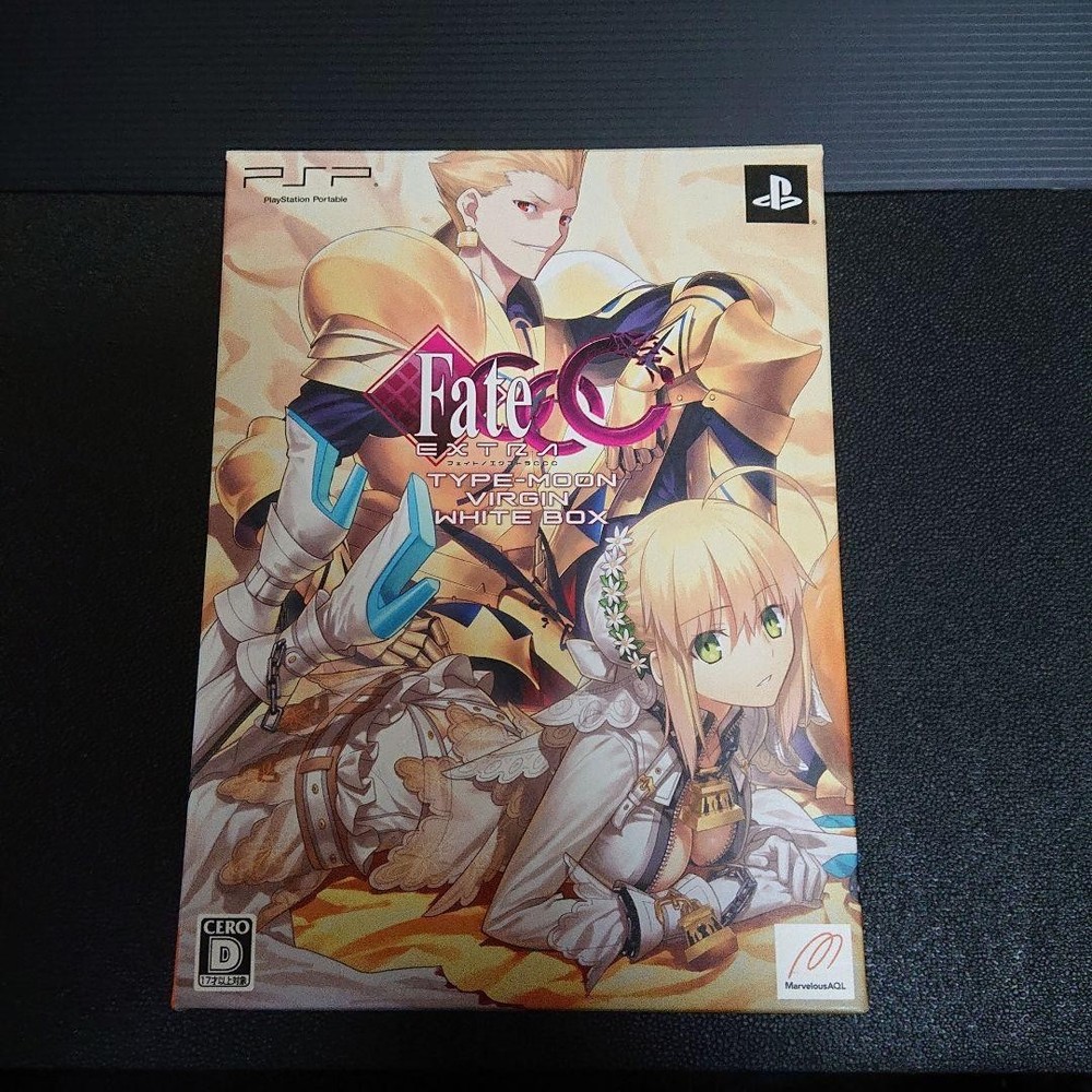 SONY PSP Fate / Extra CCC Type Moon Virgin White Limited Box Used From Japan