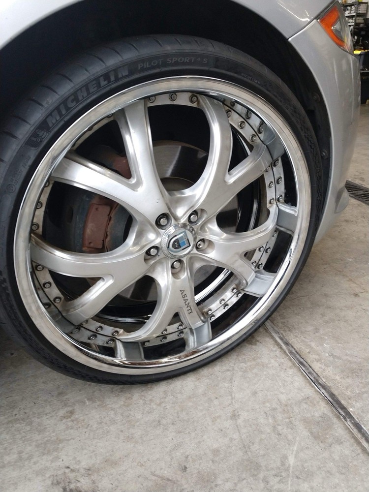 Asanti Tires and Rims - Good Condition Sacrifice- AF875 Bolt Pattern 5x120