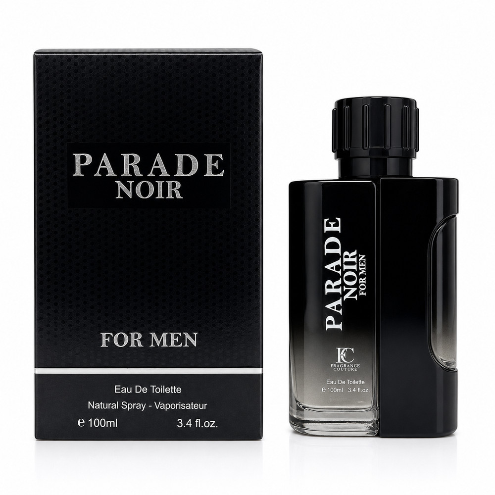 PARADE NOIR Men's Cologne 3.4 Oz EDT Spray by Fragrance Couture