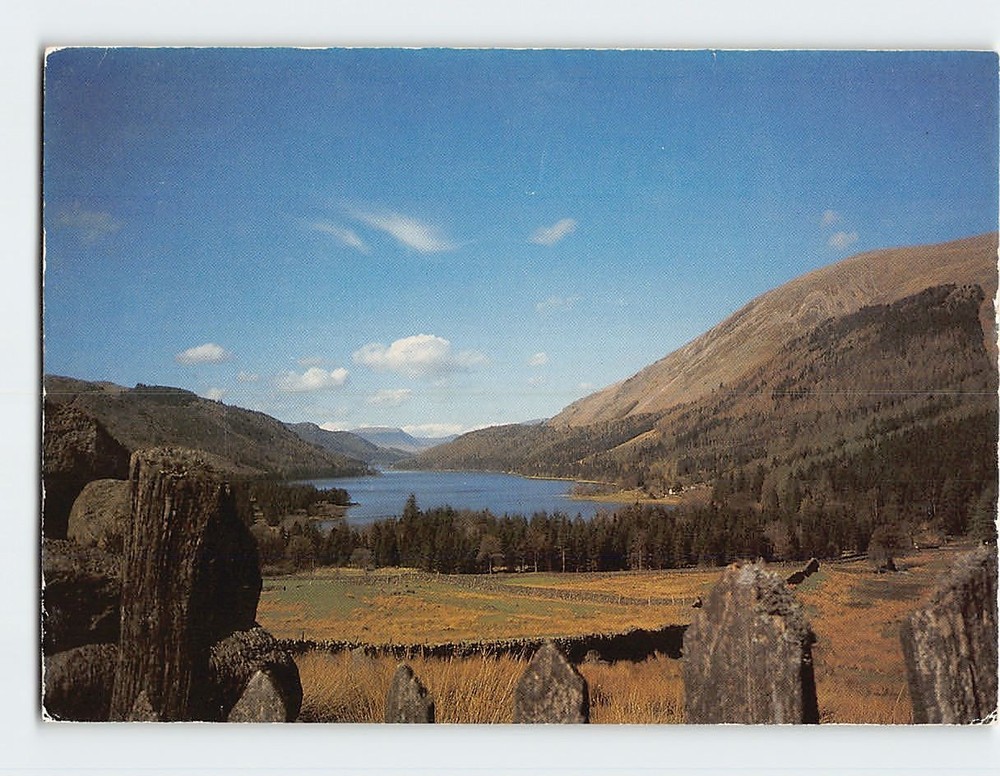 Postcard Thirlmere in the Lake District England