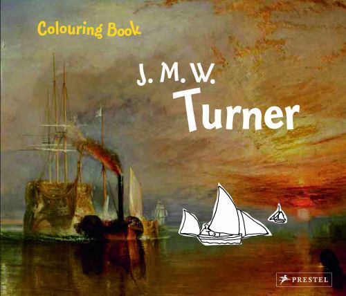 J. M. W. Turner Coloring Book, Paperback by Roeder, Annette (EDT), Like New U...