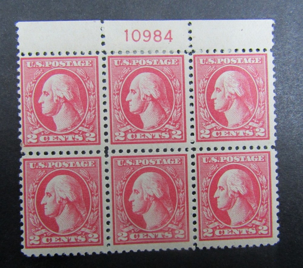 nystamps US Washington Plate Block Stamp # 527 MNH/H $260 P # Block    Y22x3708