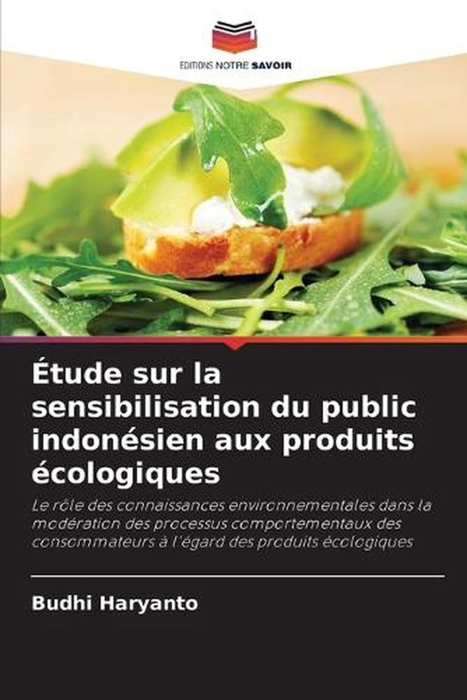 tude sur la sensibilisation du public indonsien aux produits cologiques by Budhi
