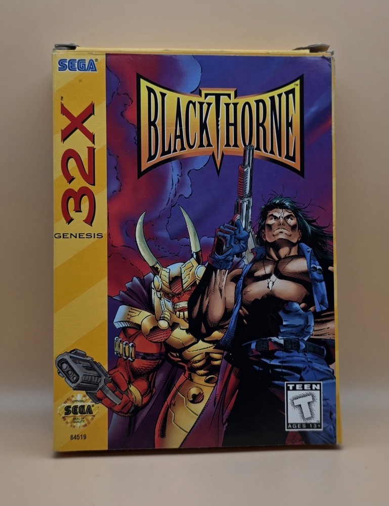 Blackthorne (Sega 32X) CIB, Tested & Working