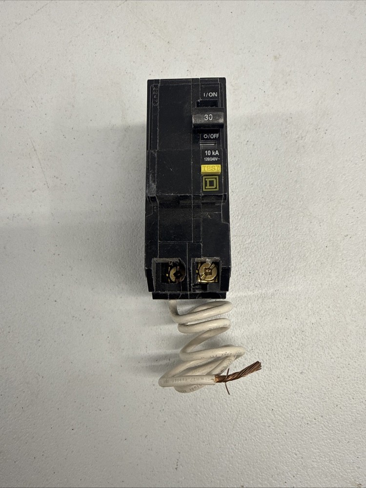 USED Square D QO230GFI QO 2 POLE 30 AMP GFCI Ground Fault