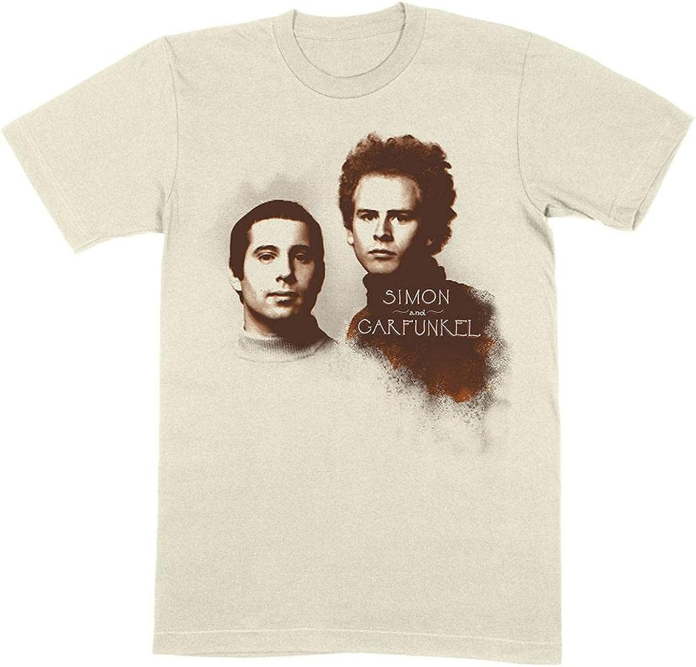 Simon And Garfunkel Faces Logo Gift For Fan Sand Size S to 5XL Shirt AG2675