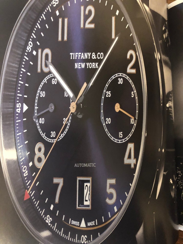 AUTHENTIC TIFFANY &CO NEW YORK AUTOMATIC /2015 CATALOGUE/ RARE