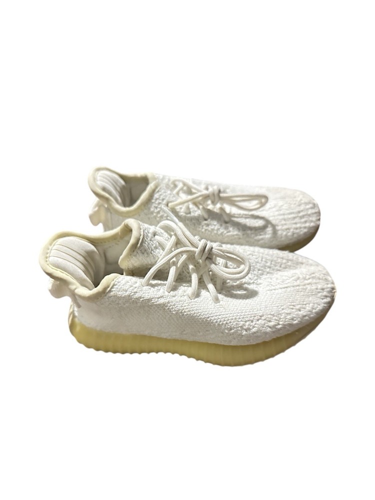 Adidas Yeezy Boost 350 V2 Low Cream White / Triple White Size 8K (Kids)