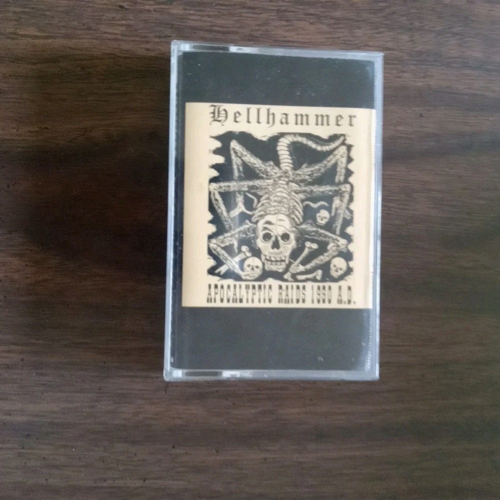 Hellhammer-Apocalyptic Raids 1990 A.D. Cassette Tape