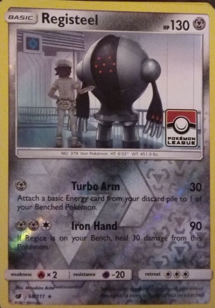 Registeel - (Pokemon League) 068/111 League & Championship Cards Reverse Holo