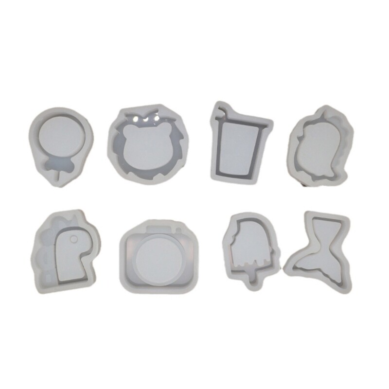 Epoxy Resin Molds Dinosaur Bear Resin Silicone Mold Photo Frame DIY