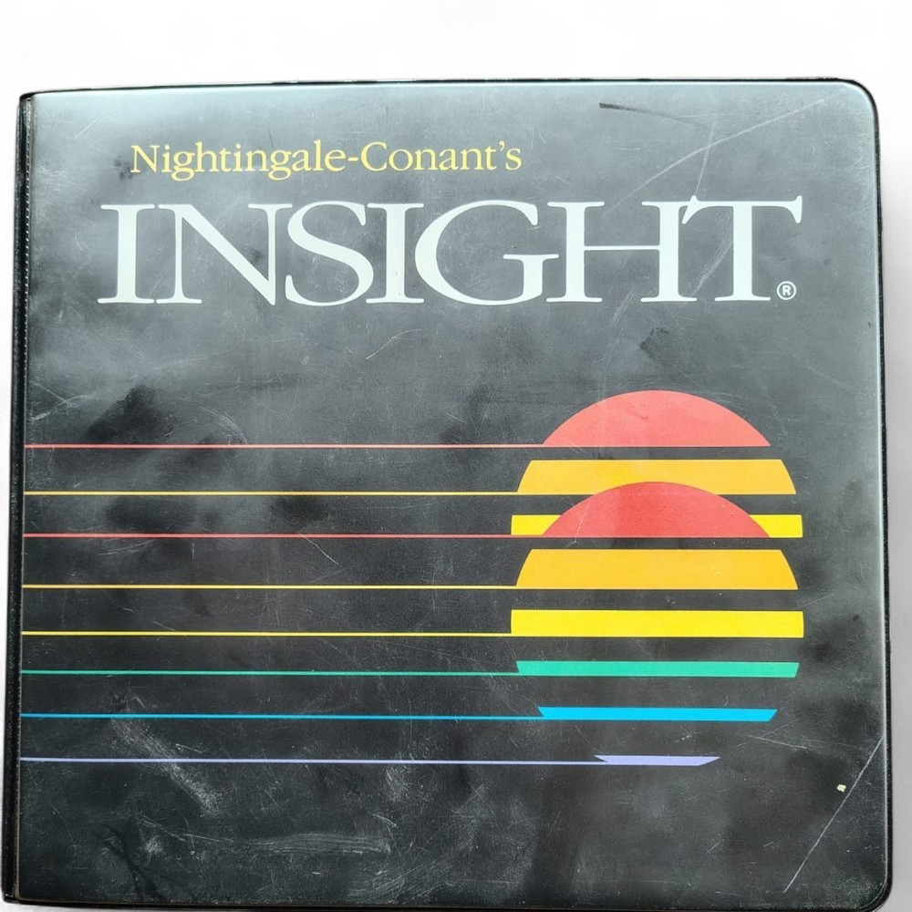 Vintage Nightingale Conant Insight 12 Cassette Tape Set Brian Tracy Zig Ziglar