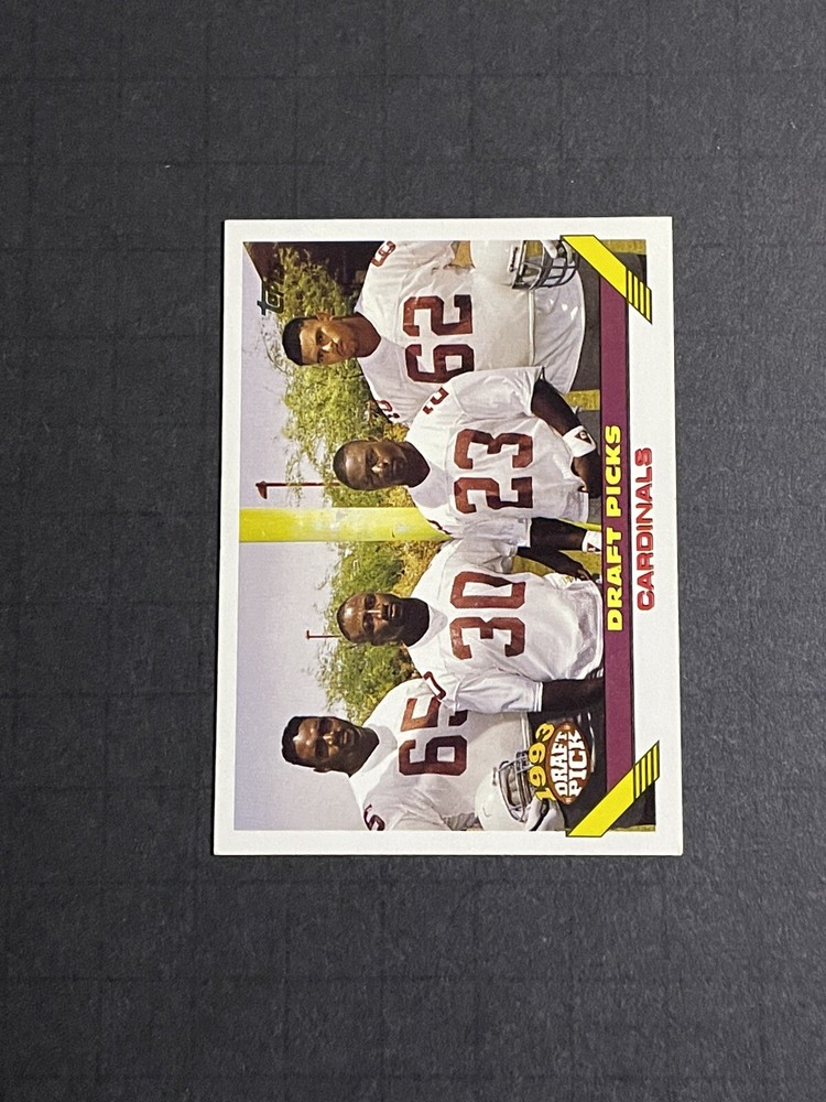 1993 Topps Garrison Hearst Rookie Card #187 - Arizona Cardinals