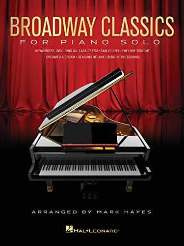 Broadway Classics for Piano Solo - Paperback, by Hal Leonard Corp. - Very Good