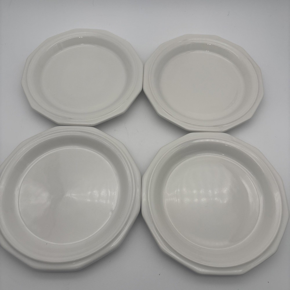 Set of 4 Pfaltzgraff Heritage White 6 7/8