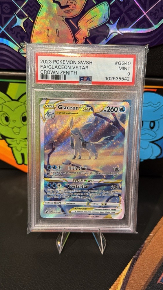 Glaceon VSTAR GG40/GG70 SWSH: Crown Zenith: Galarian Gallery Holo