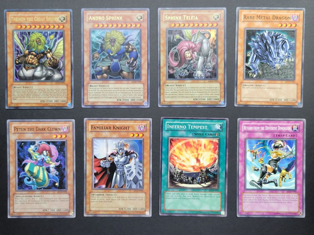 Yugioh Card Lot x 11: Exclusive Pack (8) + (3) More Sphinx. Only Sphinx Are Holo