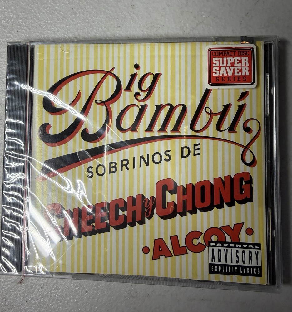 Cheech & Chong - Big Bambu (CD, 1991) Comedy Album Lou Adler
