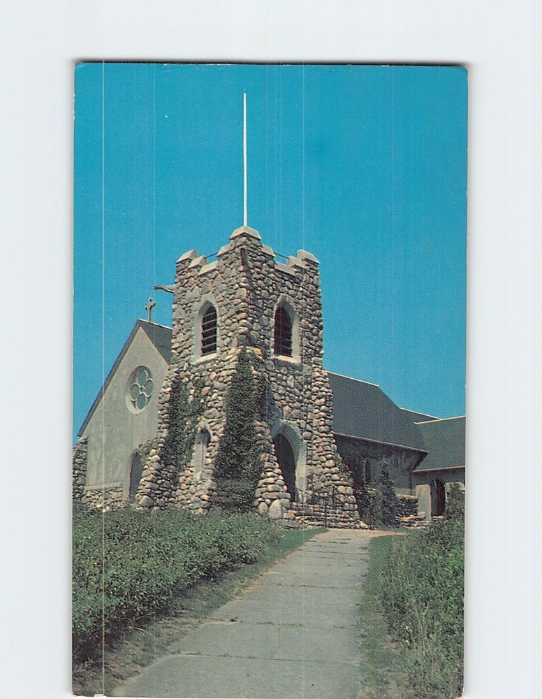 Postcard Saint St. Andrews By The Sea Hyannisport Cape Cod Massachusetts USA