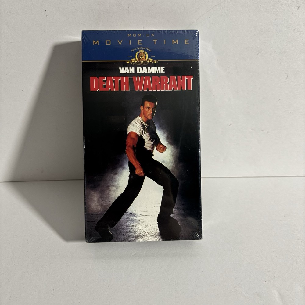 Death Warrant (VHS, 1996, Movie Time) Jean Claude Van Damme - BRAND NEW SEALED