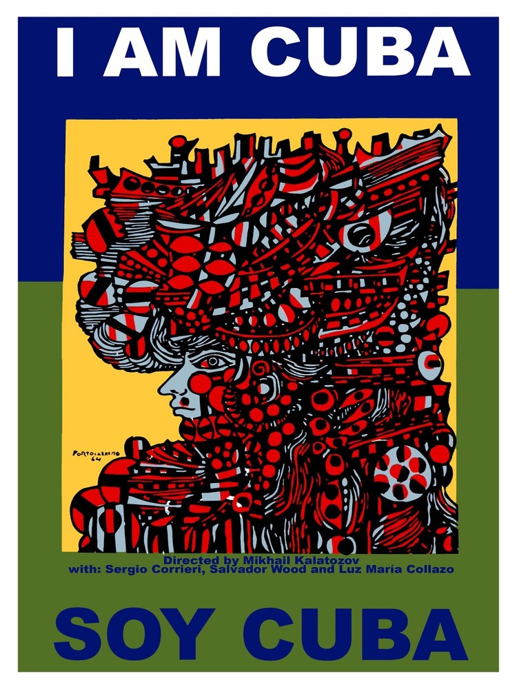 7547.Decoration Poster.Home Room wall design.I am Cuba movie.Portocarrero art