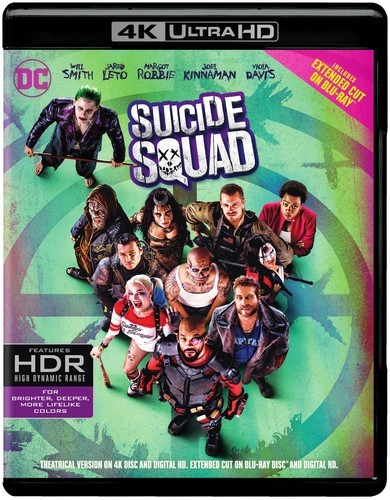 Suicide Squad 4K UHD Blu-ray with Blu-ray and Digital Master