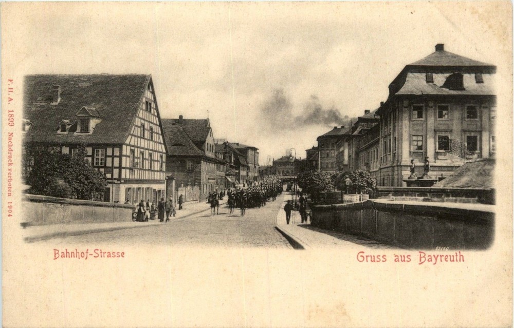 Greetings from Bayreuth-Bahnhof-Strasse -293520
