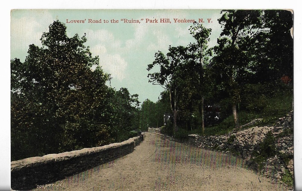 VTG Postcard - Lovers' Road to the 