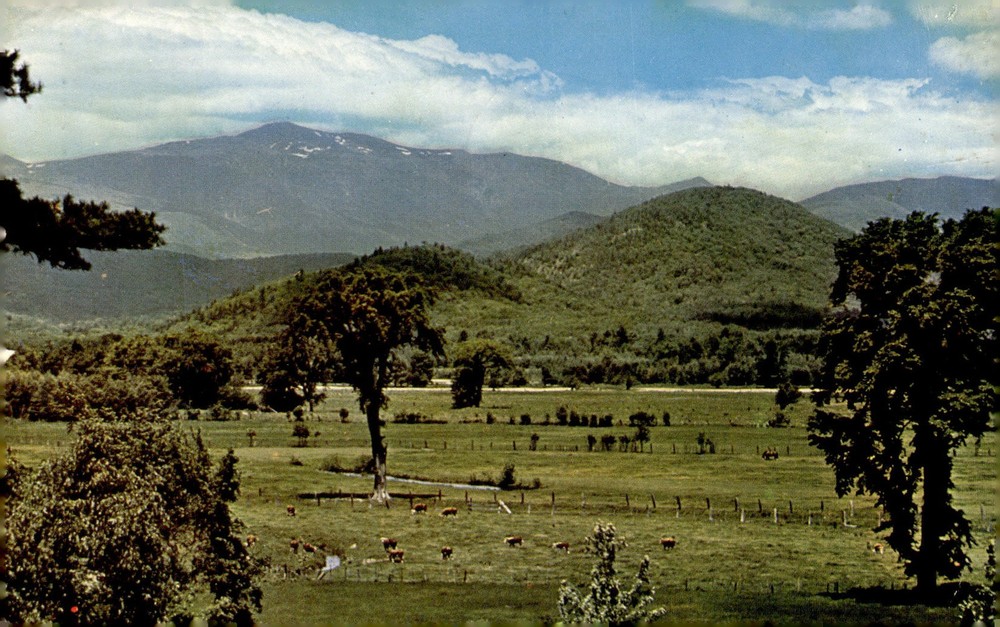 1967 Mt Washington White Mountains Intervale New Hampshire Scenic Chrome Postcar