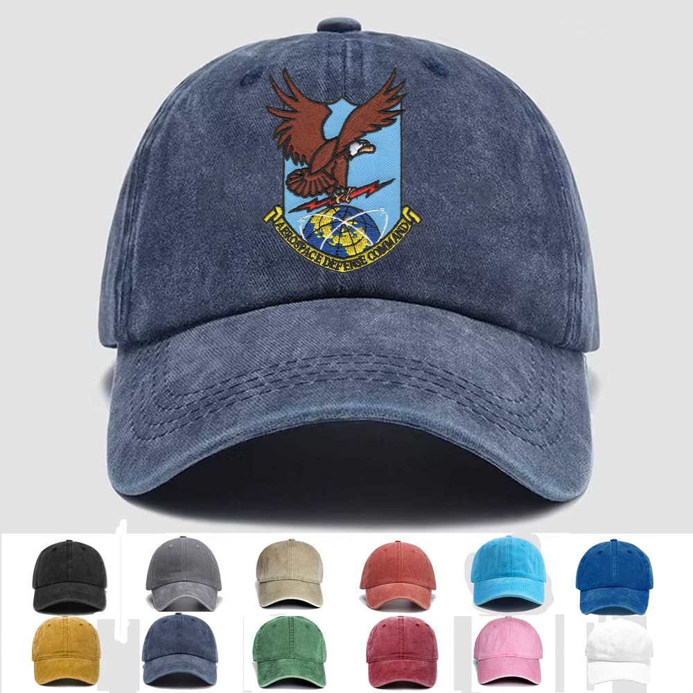 Custom Embroidered Hat Aerospace Defense Command, Veteran Cap, Trucker Hat, Gift