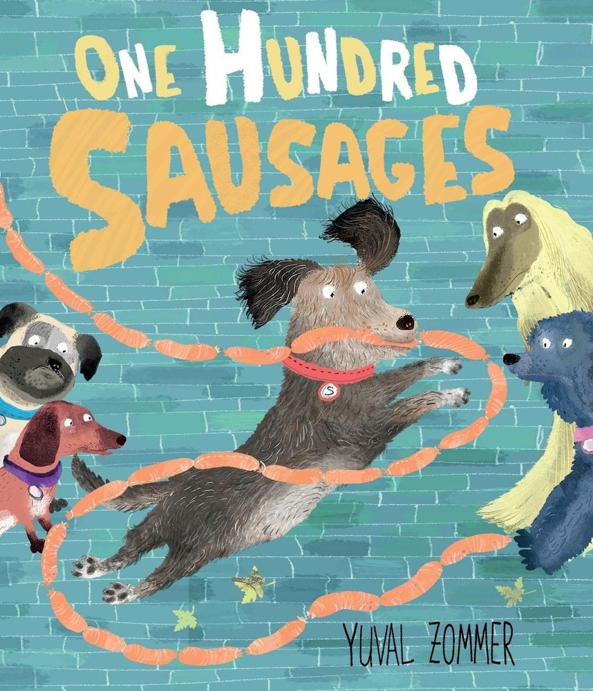 One Hundred Sausages by Yuval Zommer (English) Hardcover Book
