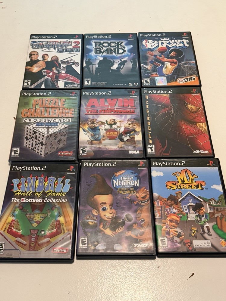 PlayStation 2 Video Game Lot