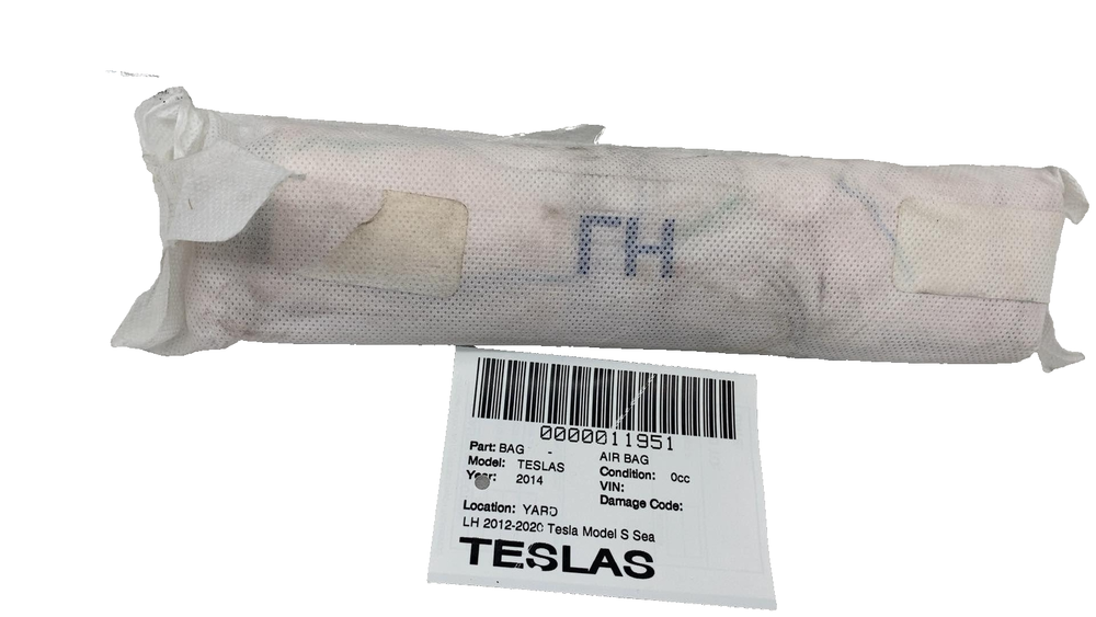 2012-2017 Tesla Model S Left Front Driver Seat Airbag OEM Part 1005257-00-C