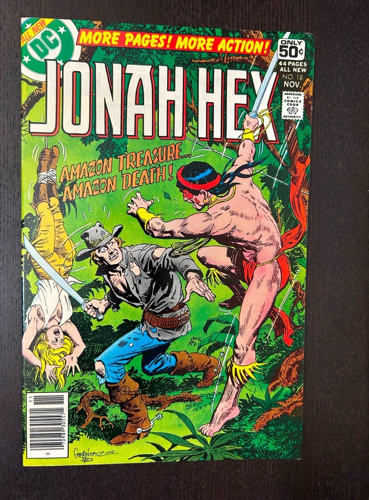 JONAH HEX #18 (DC Comics 1978) -- Bronze Age Horror -- NM-
