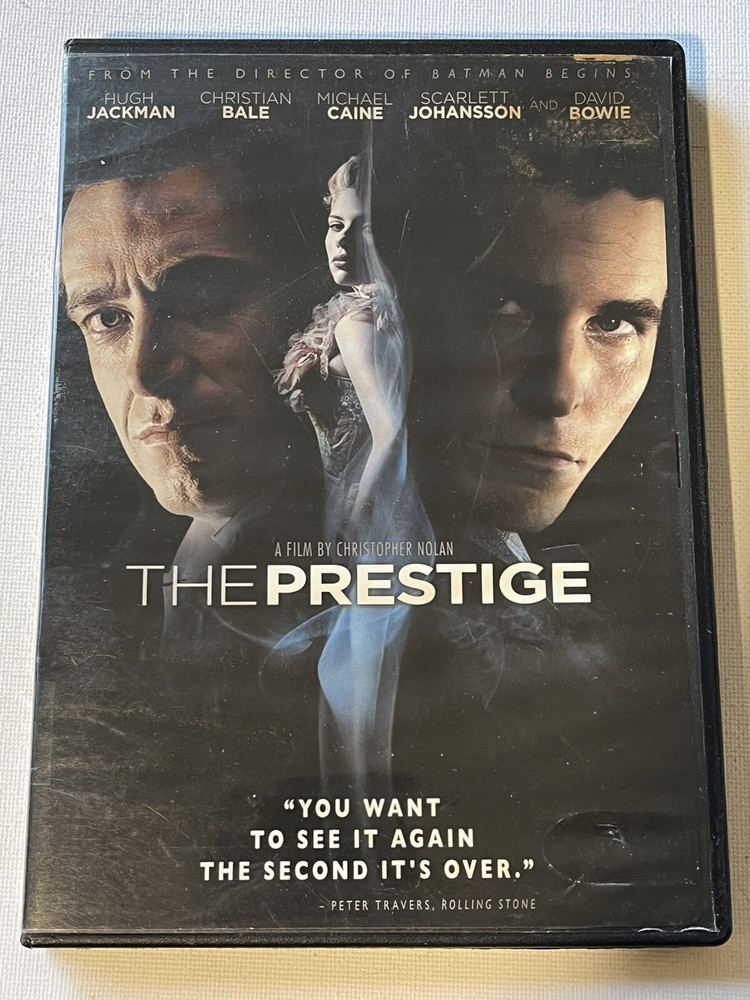 The Prestige With Hugh Jackman ￼(DVD Movie)