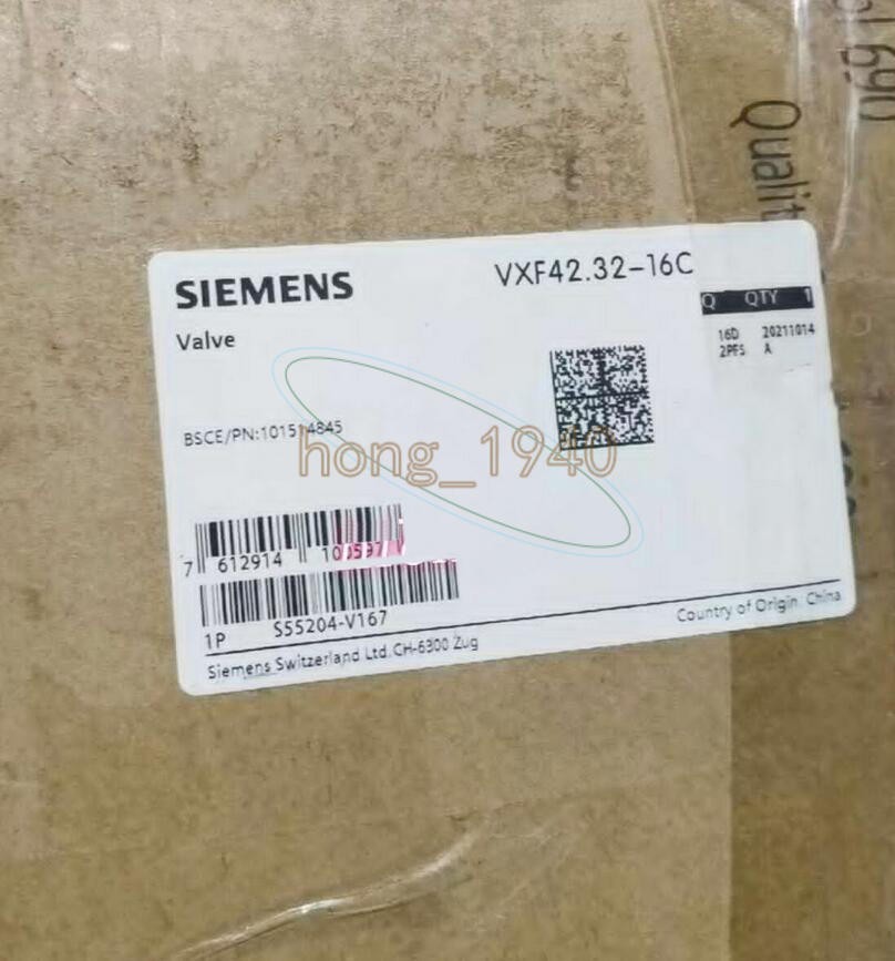 ONE Siemens VXF42.32-16C control valve/ Regulating valve NEW