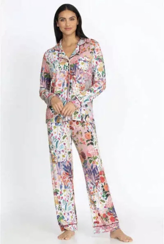 JOHNNY WAS Filomena Long Pajama Set Size: S NEW