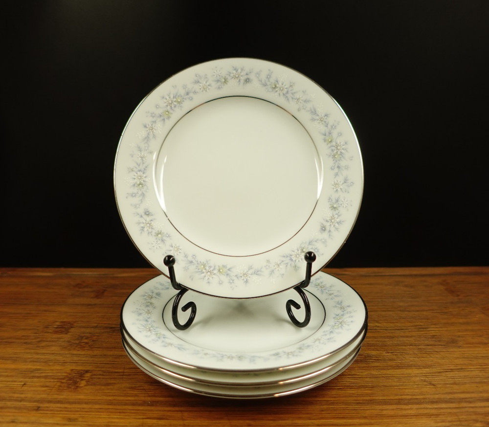 4 Noritake Marywood Bread & Butter Plates