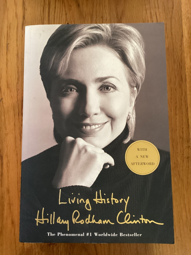 Hillary Clinton Autographed 