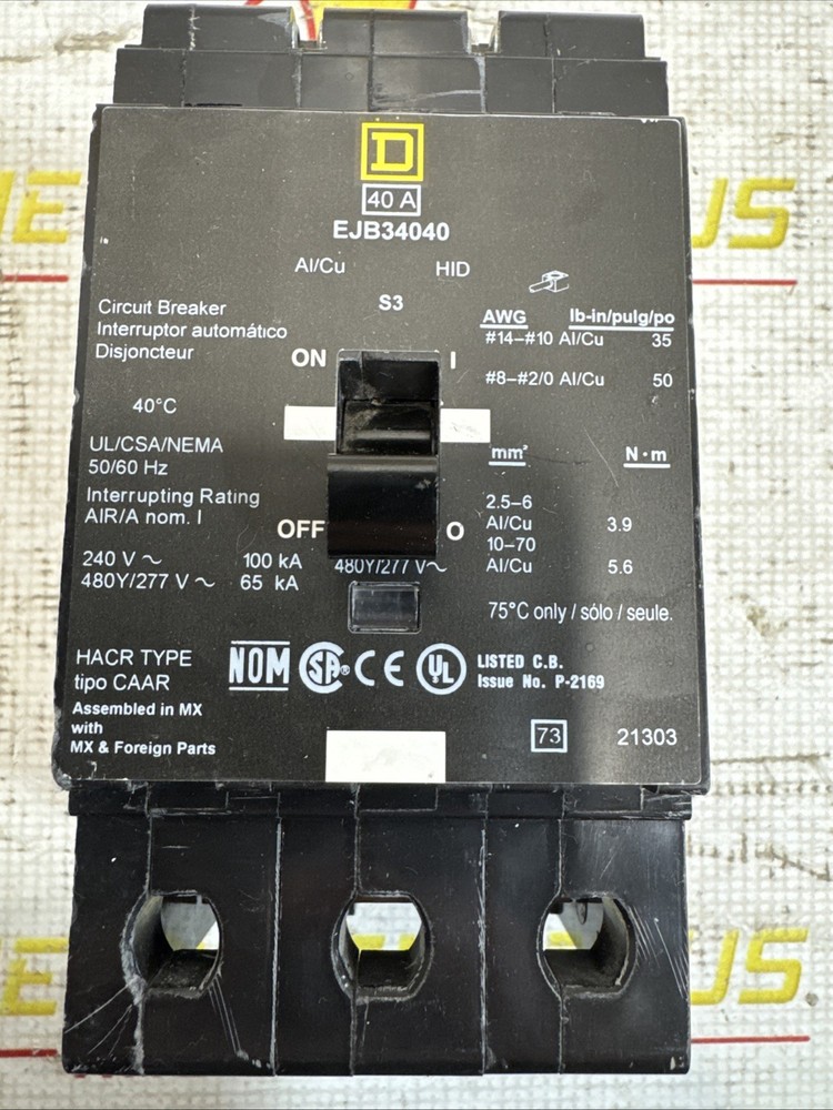 Schneider Electric Ejb34040 / Ejb34040 (Used)