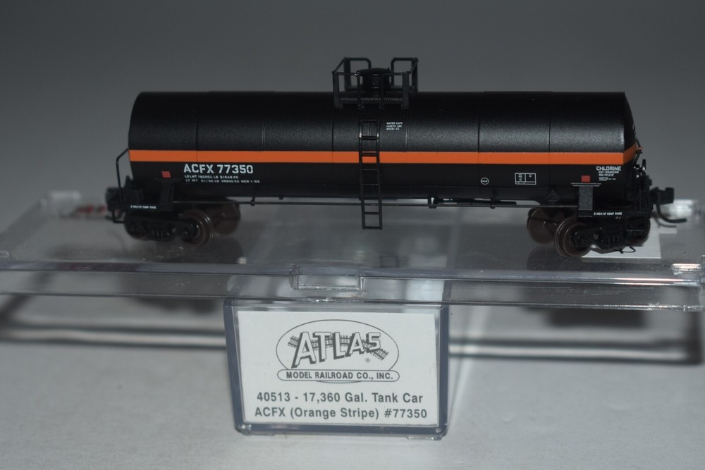 N Scale Atlas 40513 ACFX Single Dome Tank Car 77350 C48341