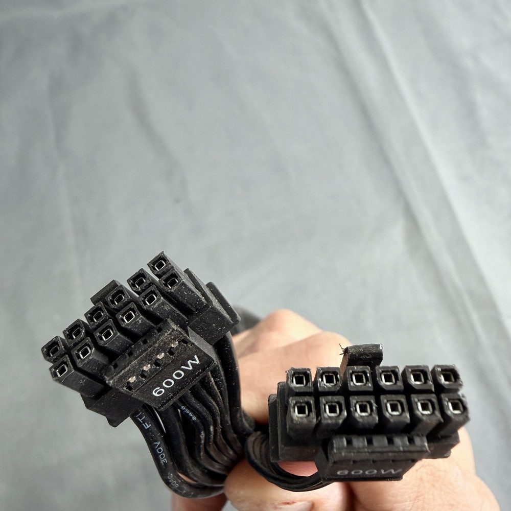 600W 12VHPWR 16Pin GPU Power Cable RTX 4090 5090 Mining Rig